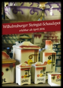 Schaudepot Plakat schwarz